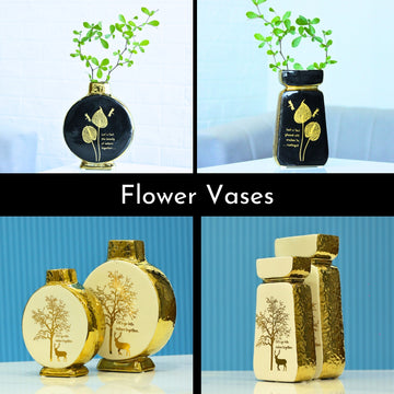 Wooden vases decor in india, shop online from www.artsparrow.in