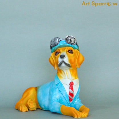 Polyresin Dog Statue