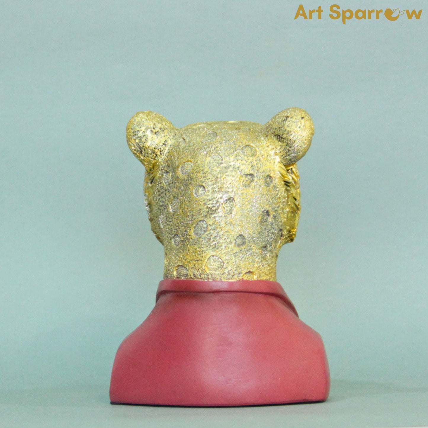 Leopard Figurine Polyresin Decor