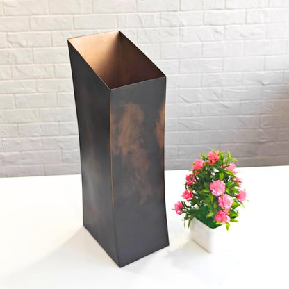 Metal Flower Vase for Living Room