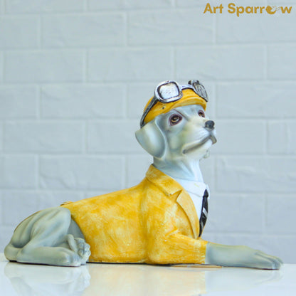 Polyresin Dog Statue