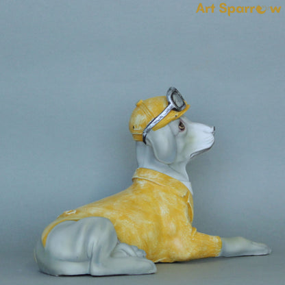 Polyresin Dog Statue