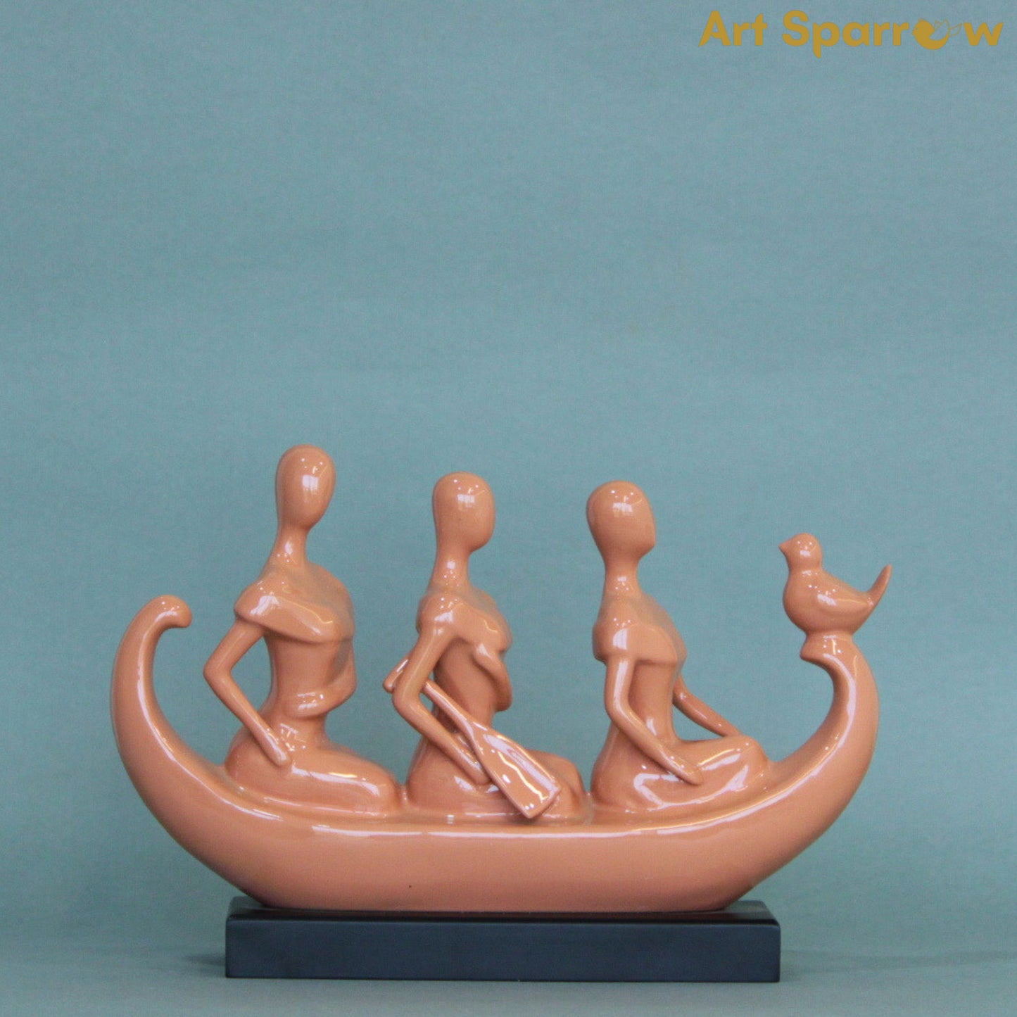 Sailor and Segal Polyresin Statue