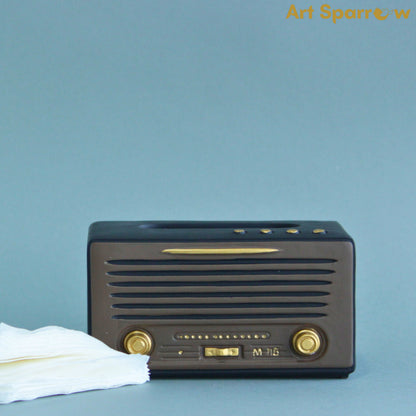 Retro Radio Tissue Holder