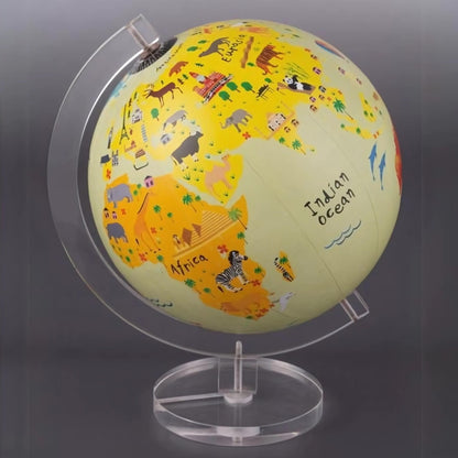 Animal Space World Desk Globe