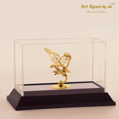 Golden Eagle Table Decor Showpiece