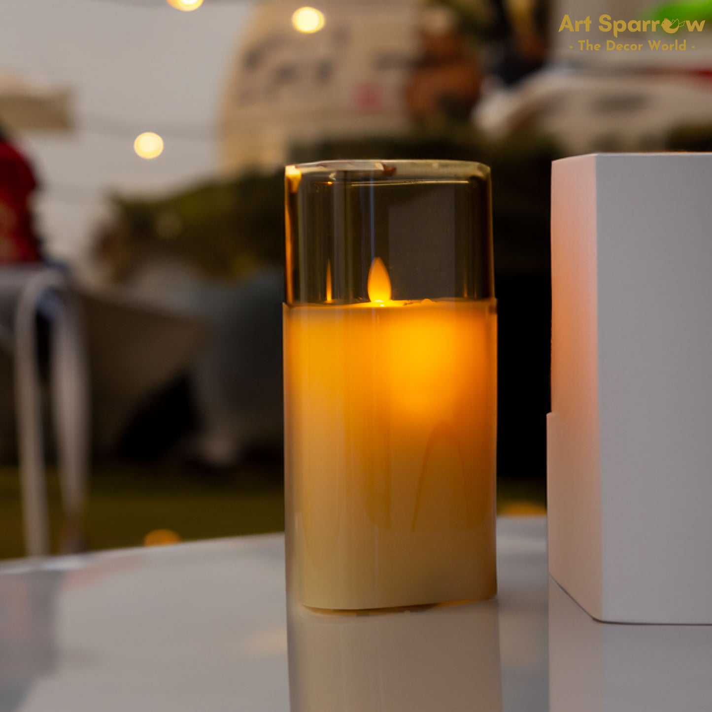 Artificial Illuminate Candle