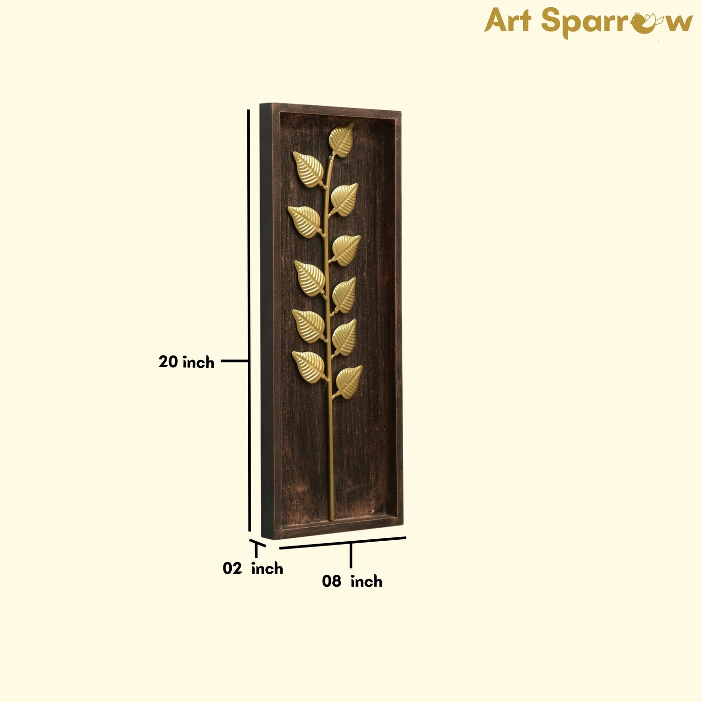 Titan Leaf Wall Hanging Decor