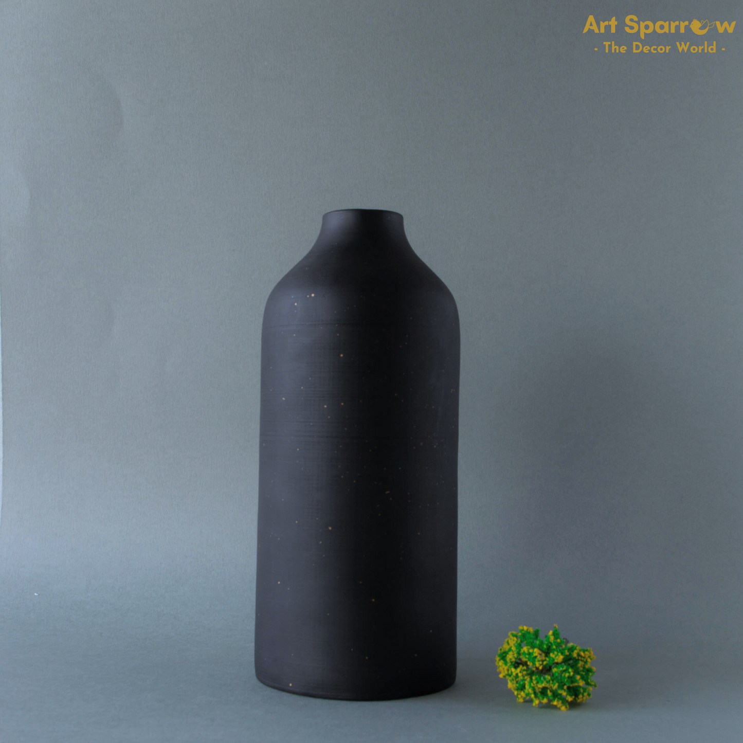 Minimalist Decor Black Flower Vase