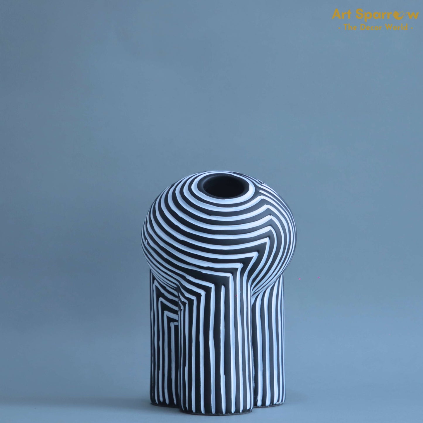 Zebra Pattren Flower Vase