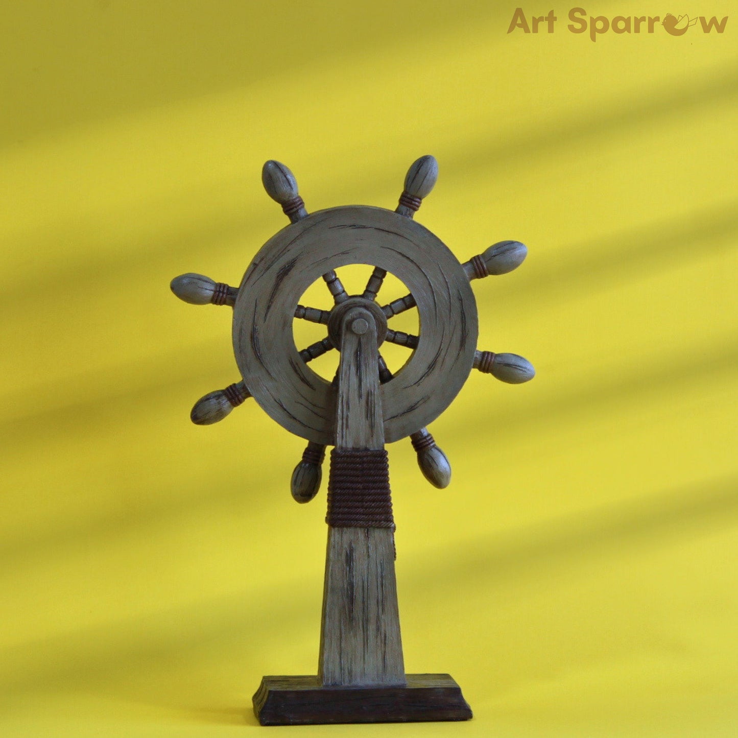 Ship Wheel Table Decor