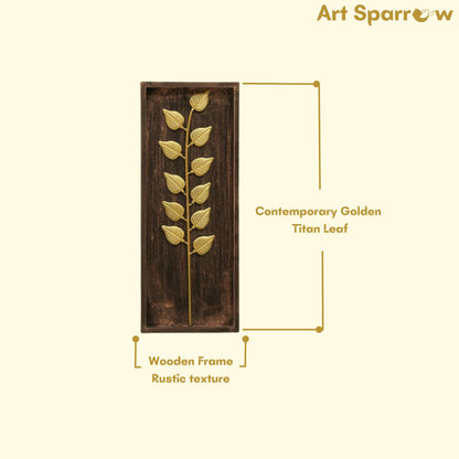 Titan Leaf Wall Hanging Decor