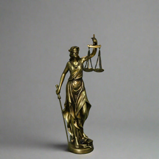 Justice Lady Figure Decorative Statue