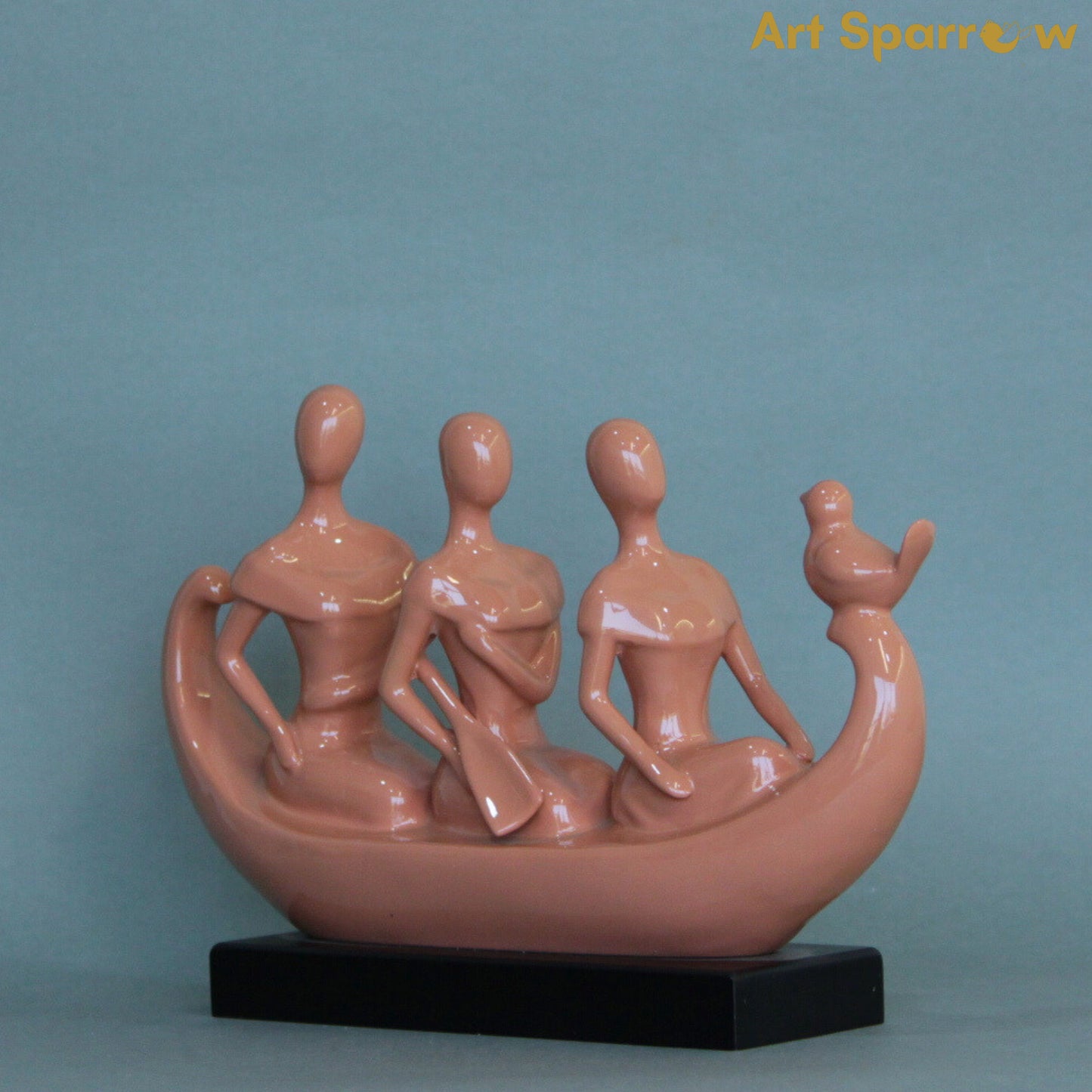 Sailor and Segal Polyresin Statue