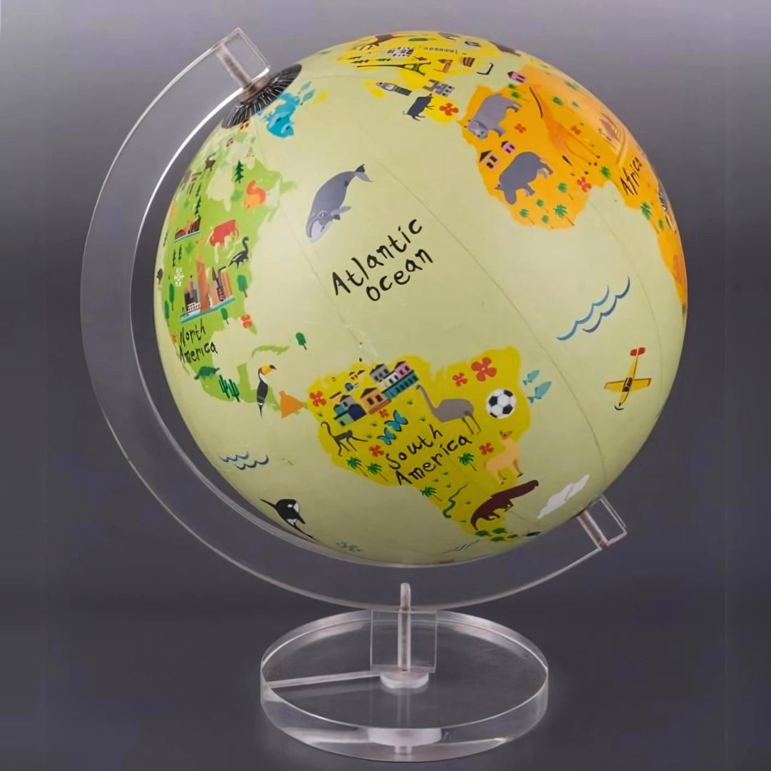 Animal Space World Desk Globe