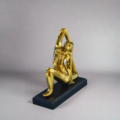 Golden Yoga Girl