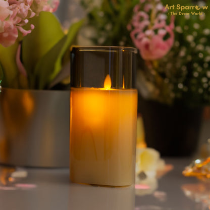 Artificial Illuminate Candle