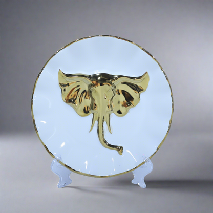 Decorative Plate Ceramic and Glossy