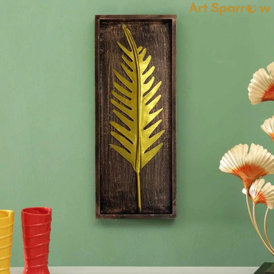 Tally Palm Leaf Wall Hanging Decor