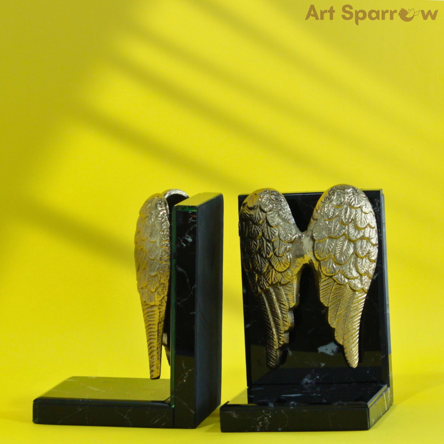 Golden Wing Bookends