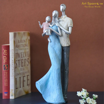 Family Love Polyresin Table Decor