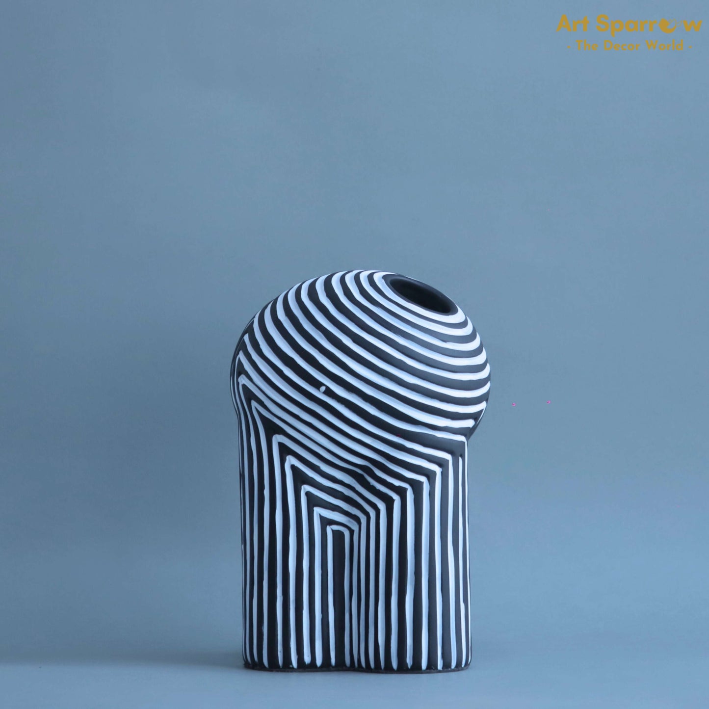 Zebra Pattren Flower Vase