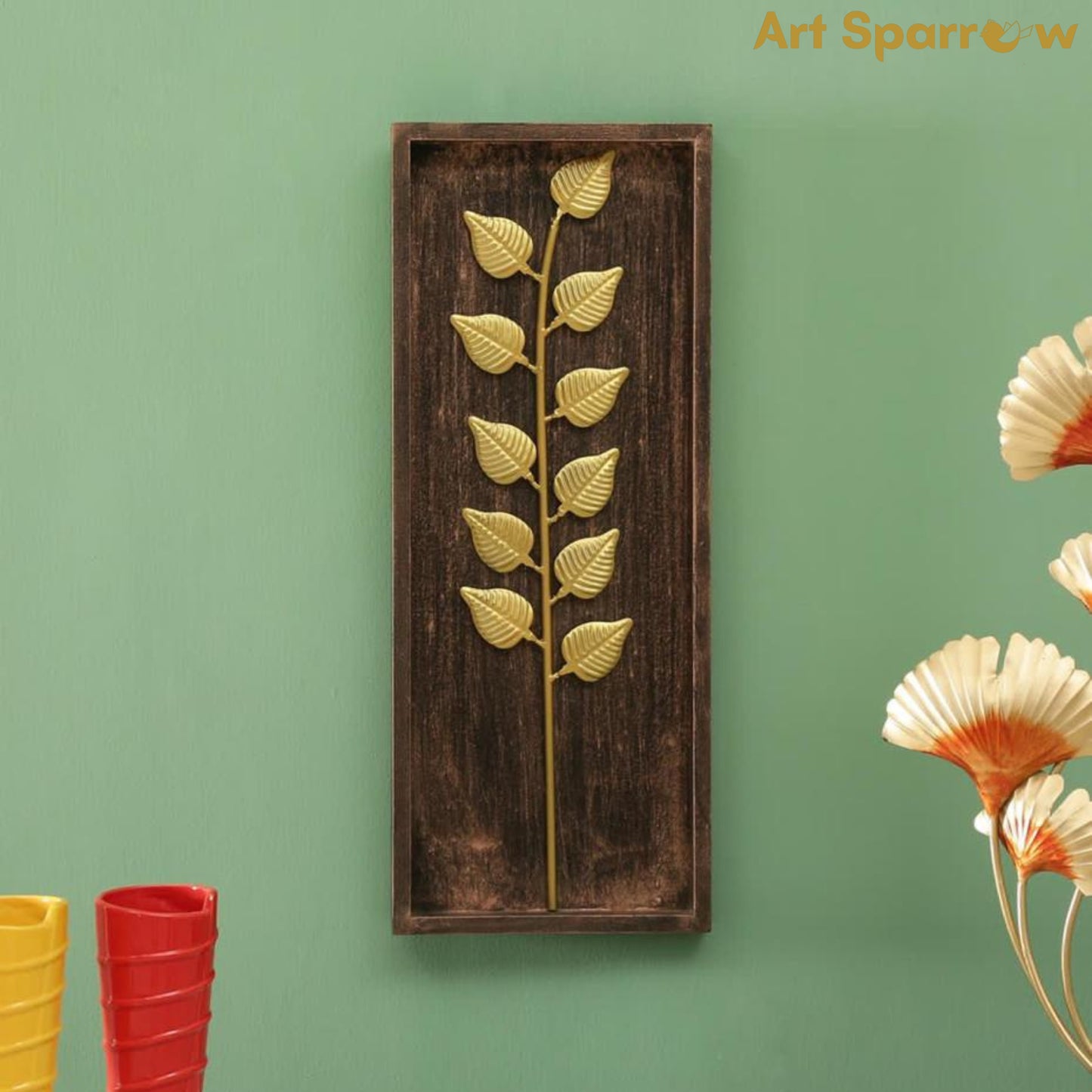 Titan Leaf Wall Hanging Decor