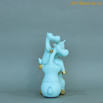 Giraffe Family Figurine