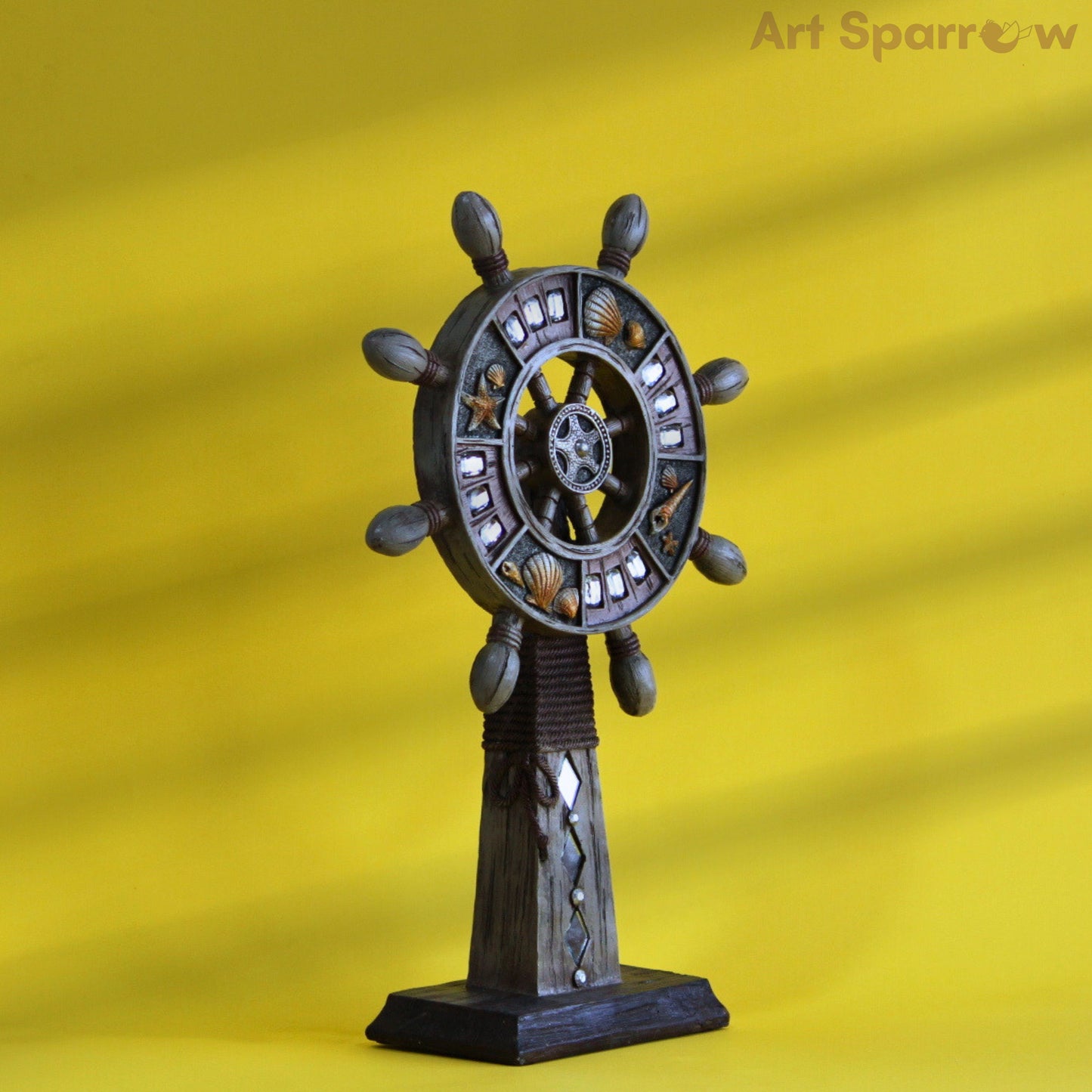 Ship Wheel Table Decor