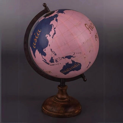 Pink Sphere World Desk Globe