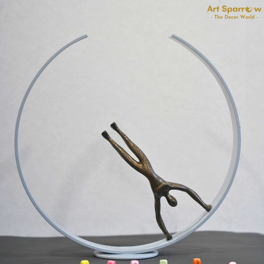 Acrobat Man Showpiece by Art Sparrow