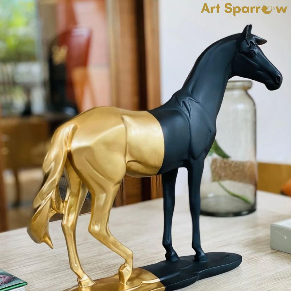 Cavallo Horse Polyresin Table Decor