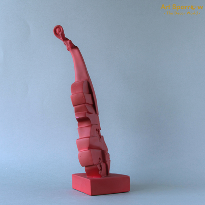 Minimal Violin Showpiece Polyresin