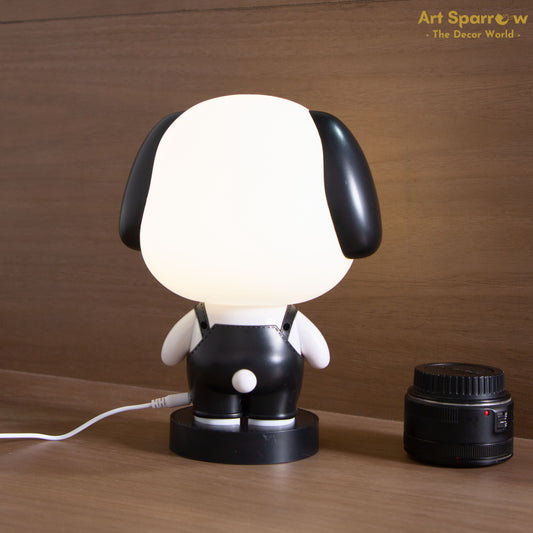 Study Table Teddy Dog Night Lamp Illuminate/Light