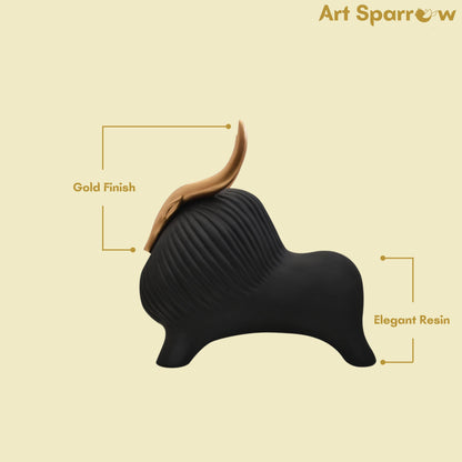 Himalayan Yak Polyresin Figurine Showpiece