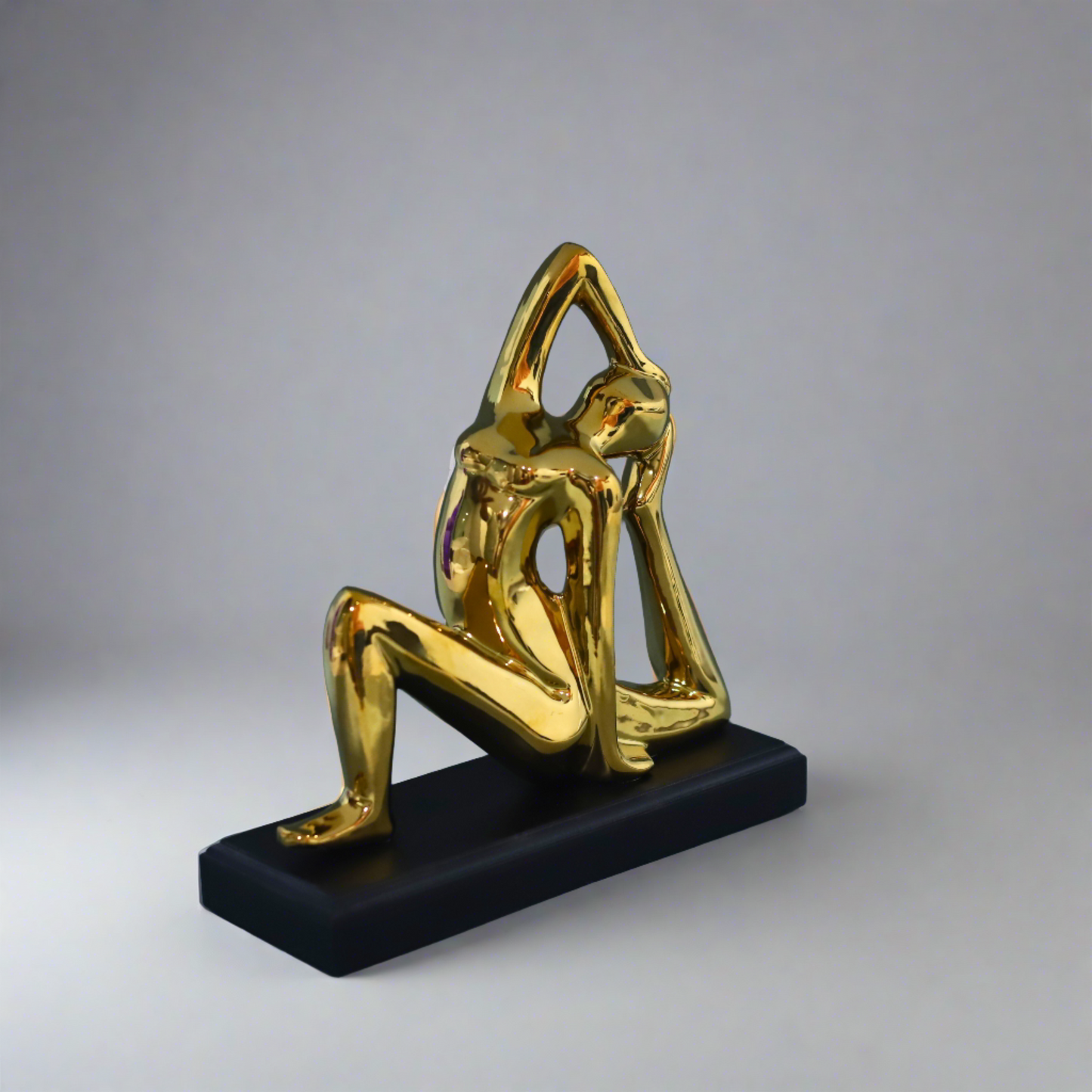 Golden Yoga Girl