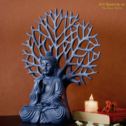 Serene Buddha Polyresin Table Art