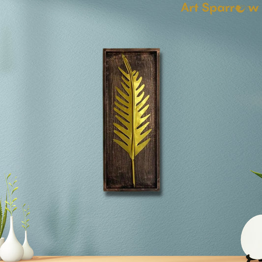 Tally Palm Leaf Wall Hanging Decor