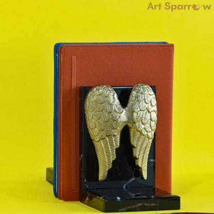 Golden Wing Bookends