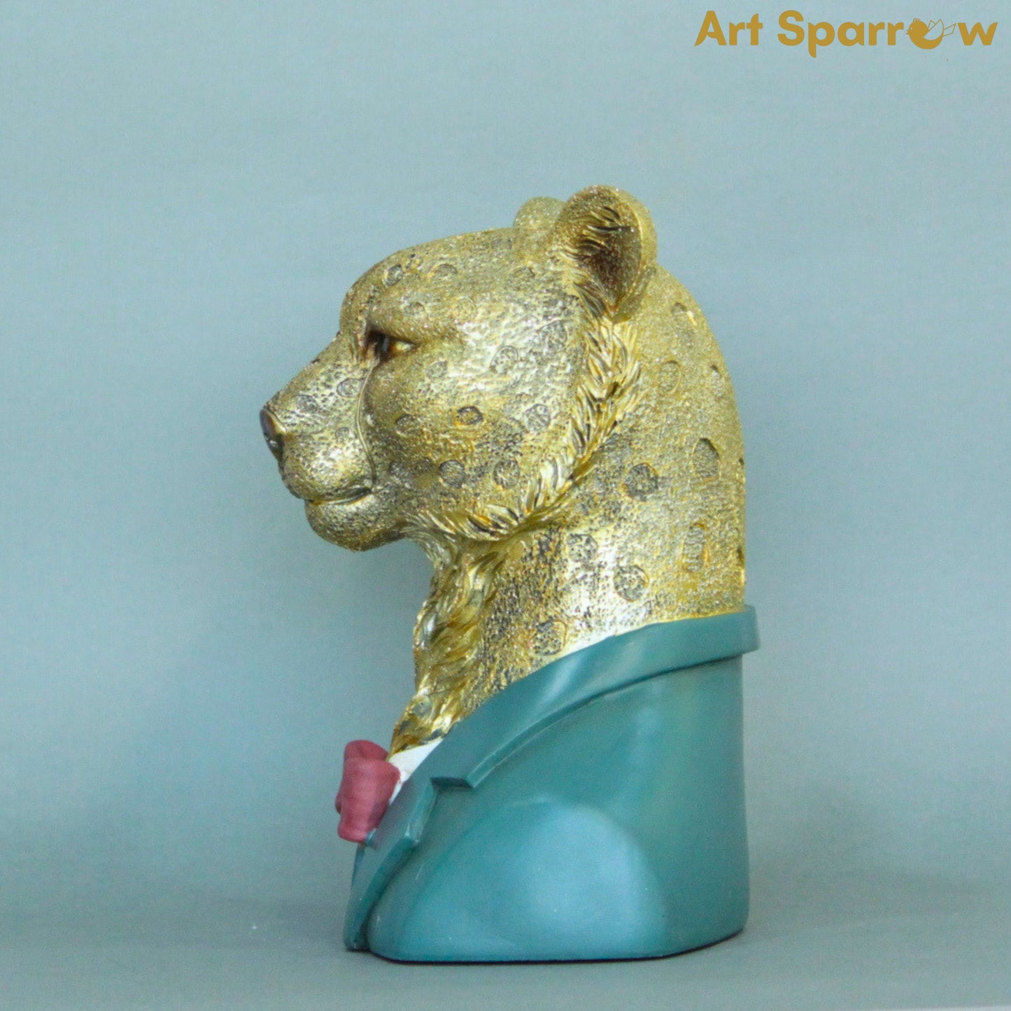 Leopard Figurine Polyresin Decor