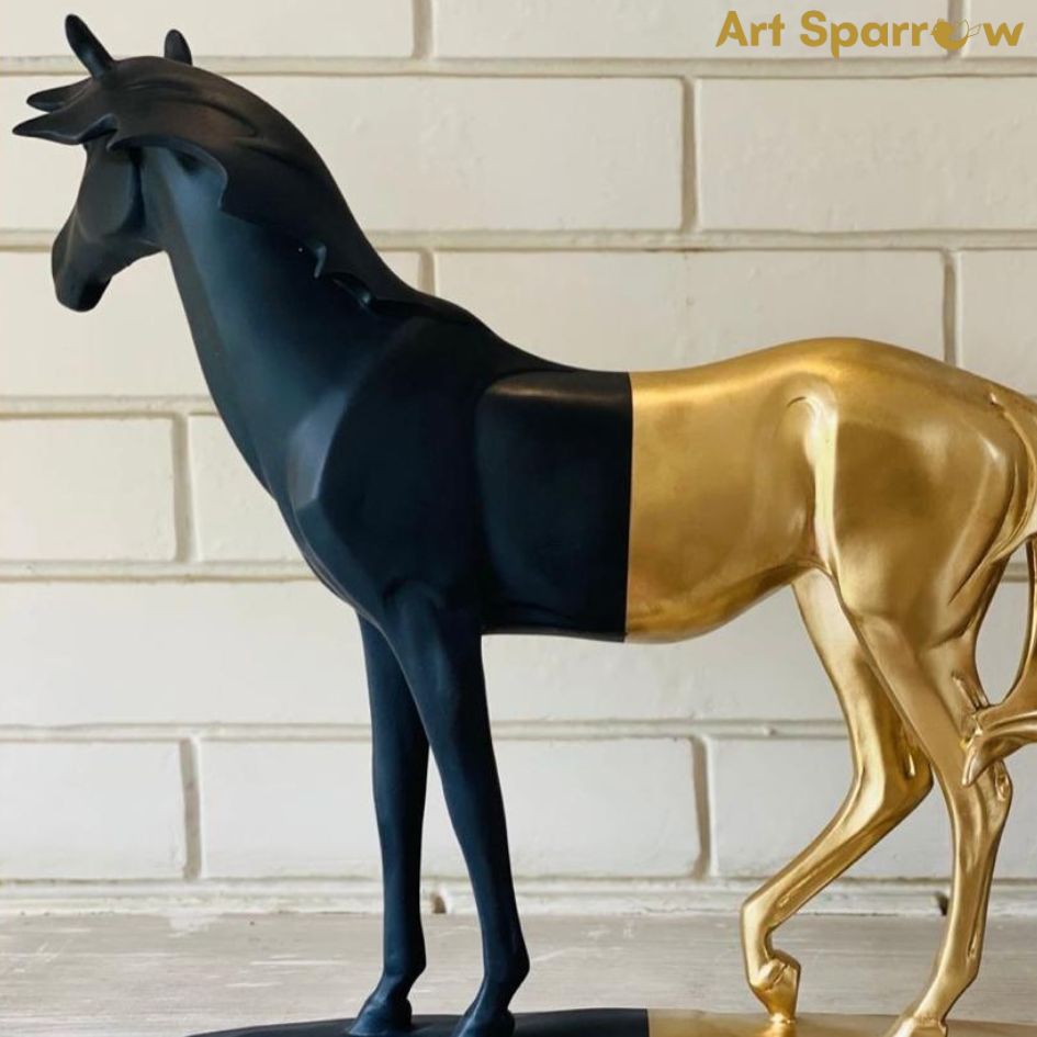 Cavallo Horse Polyresin Table Decor