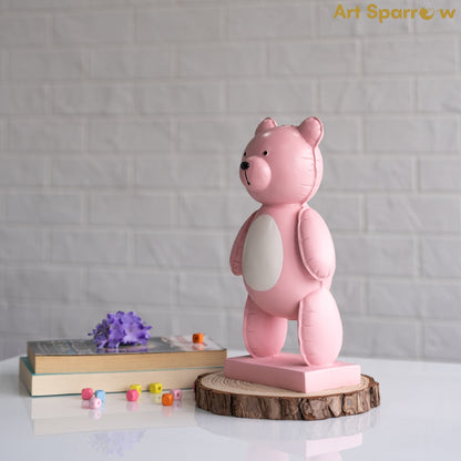 Happy Bear Showpiece of Polyresin