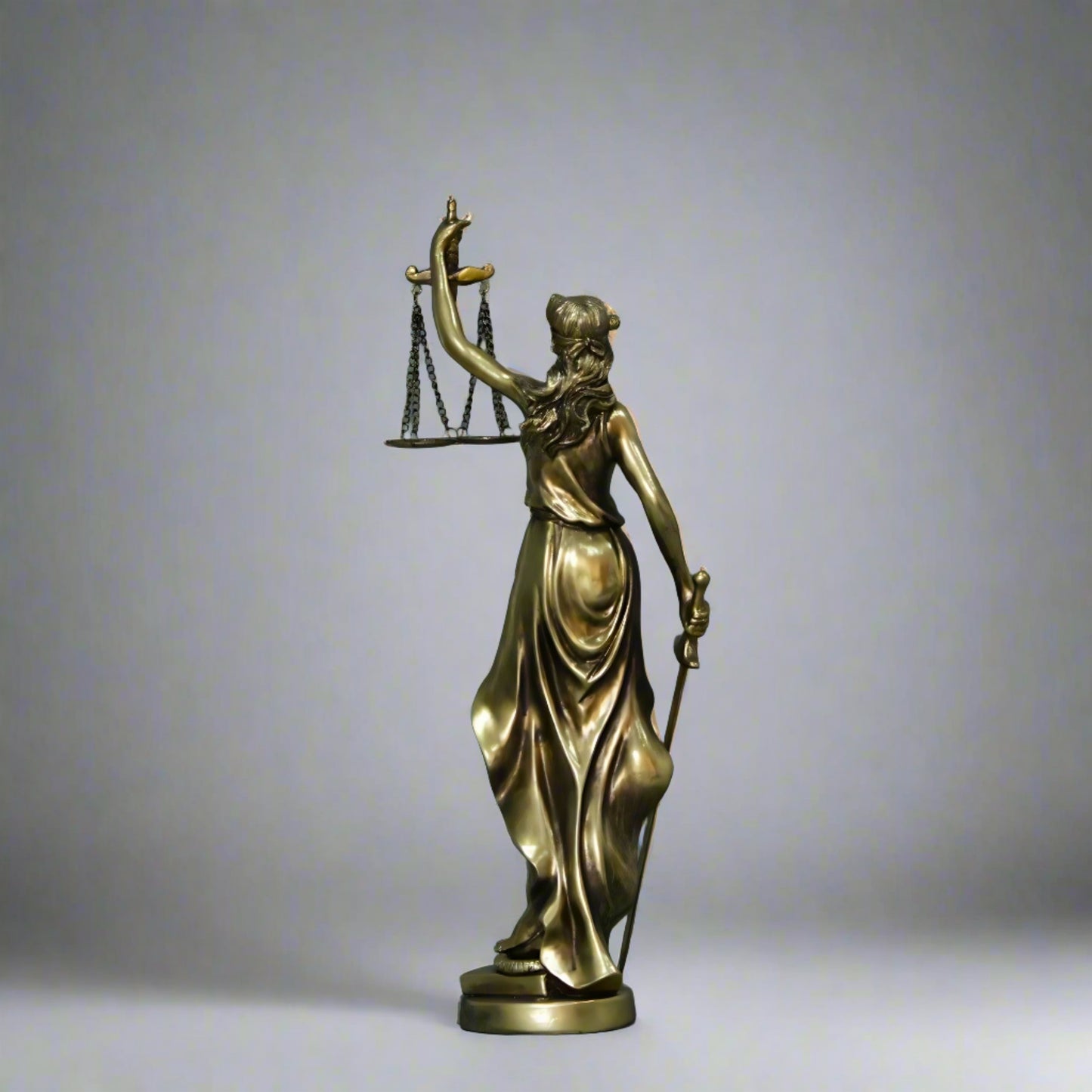 Justice Lady Figure Decorative Statue