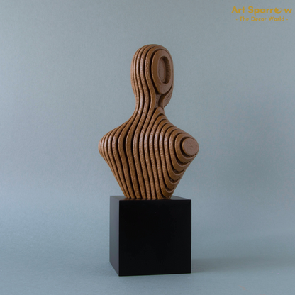 Human Body Bust Figurine Showpiece