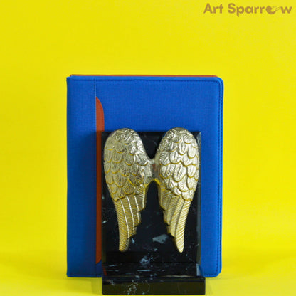 Golden Wing Bookends