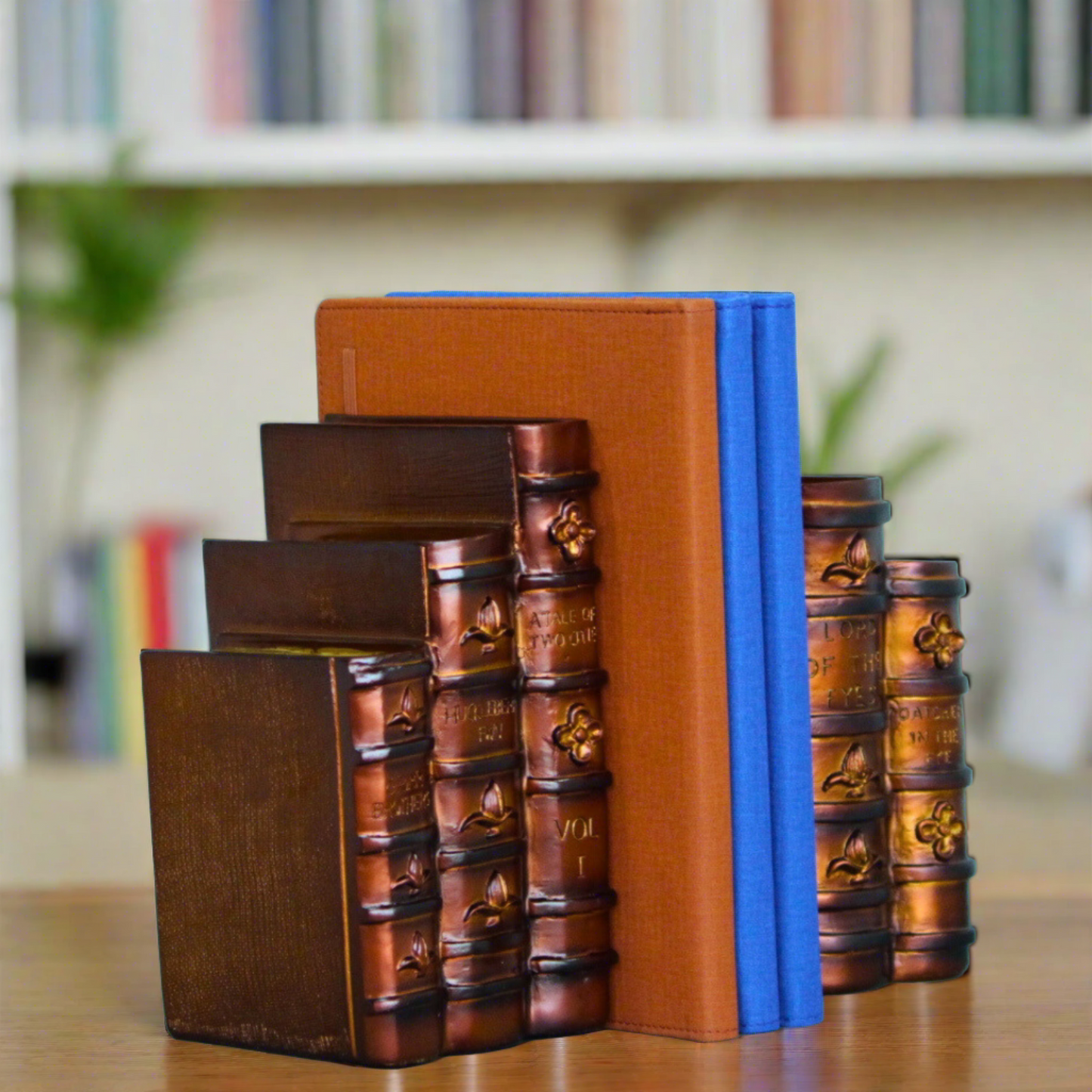 Ancient Design Bookends by Art Sparrow