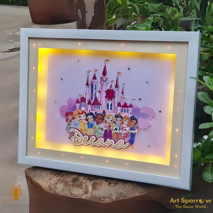 Customizable Themed Frames with LED Light | Inks & Bows