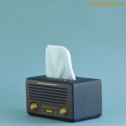 Retro Radio Tissue Holder