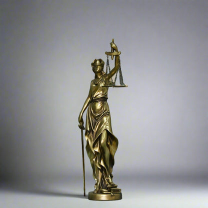 Justice Lady Figure Decorative Statue