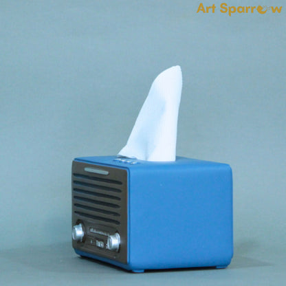 Retro Radio Tissue Holder